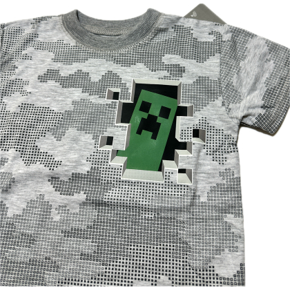 Bluzka bawełniana z krótkim rękawem  MINECRAFT  Rozmiar 104